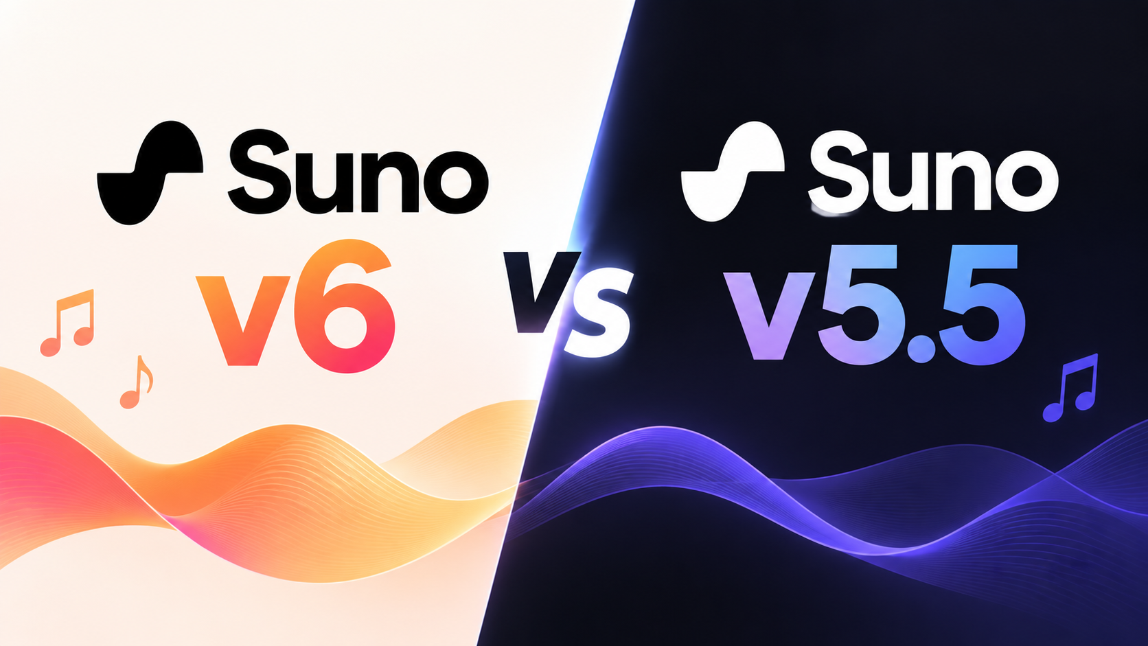 Suno v6 对比 v5.5：音质、功能、点数及变化详解