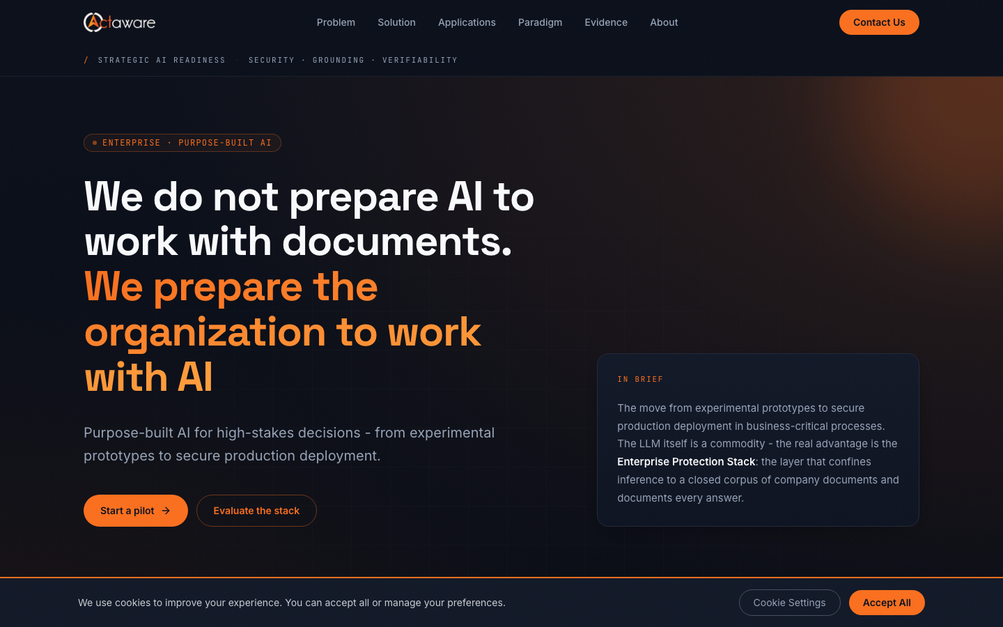 Actaware landing_page