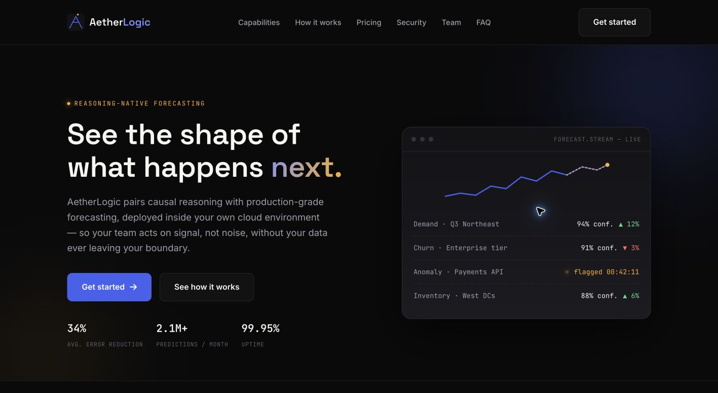 aetherlogi.com landing_page