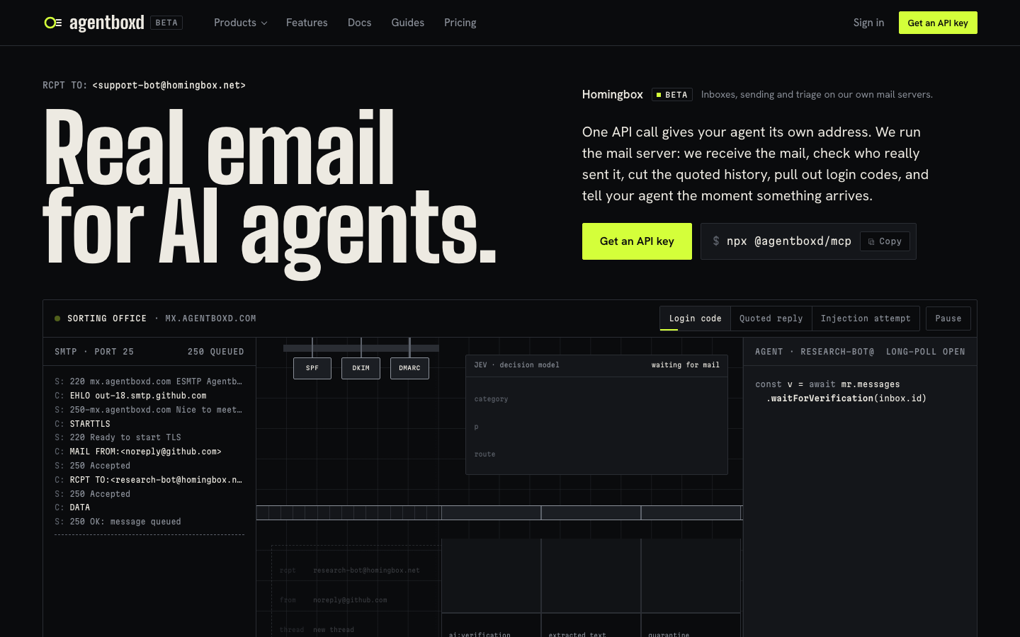 Agentboxd 首页截图