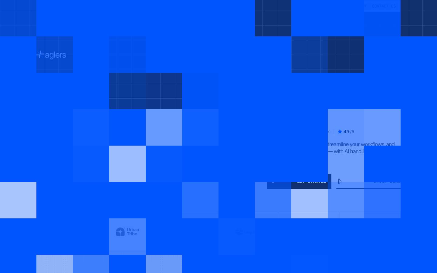 aglers homepage screenshot