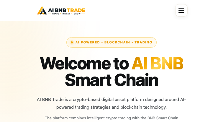 AI BNB Trade landing_page