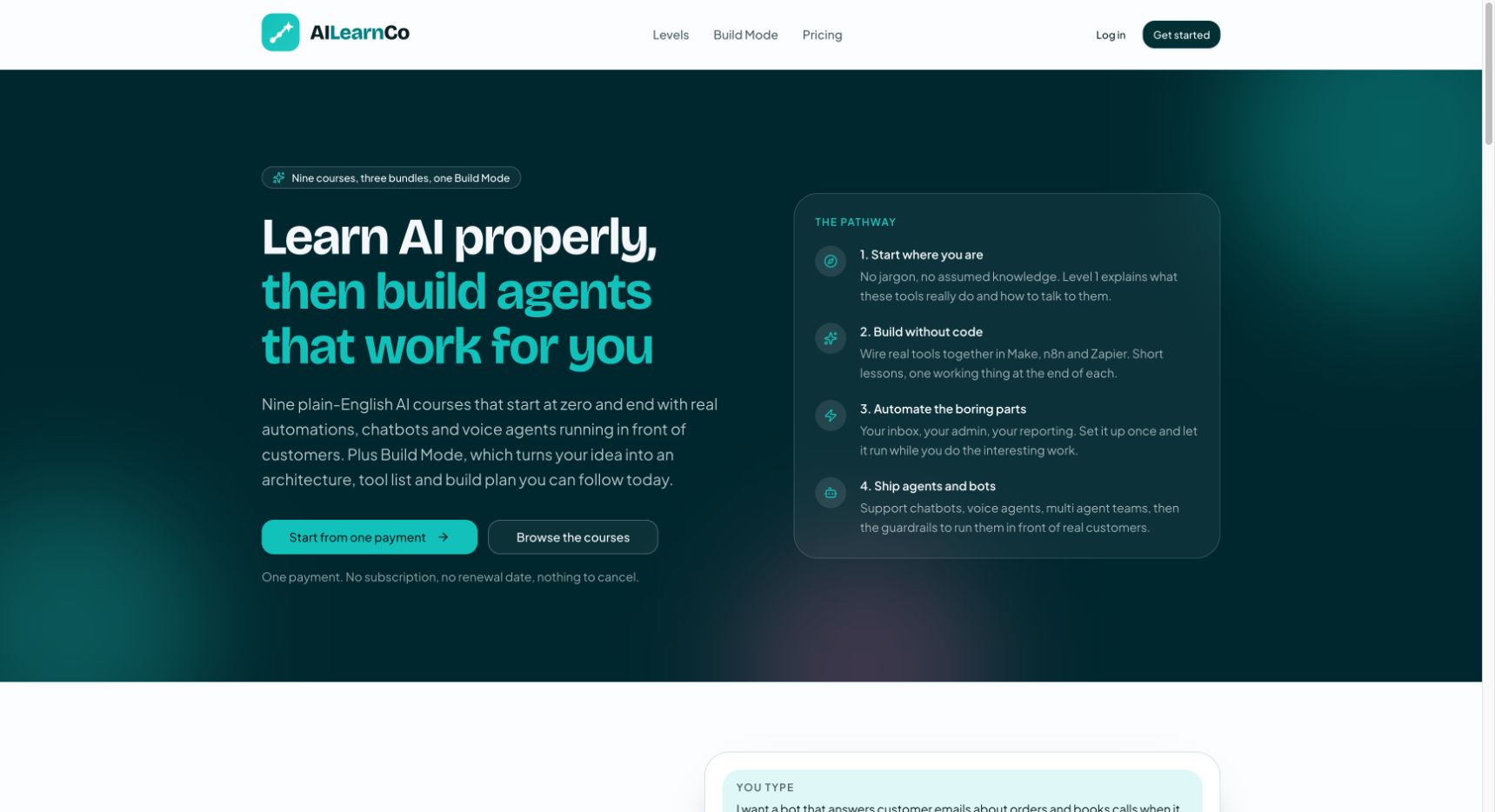 AILearnCo 首页截图