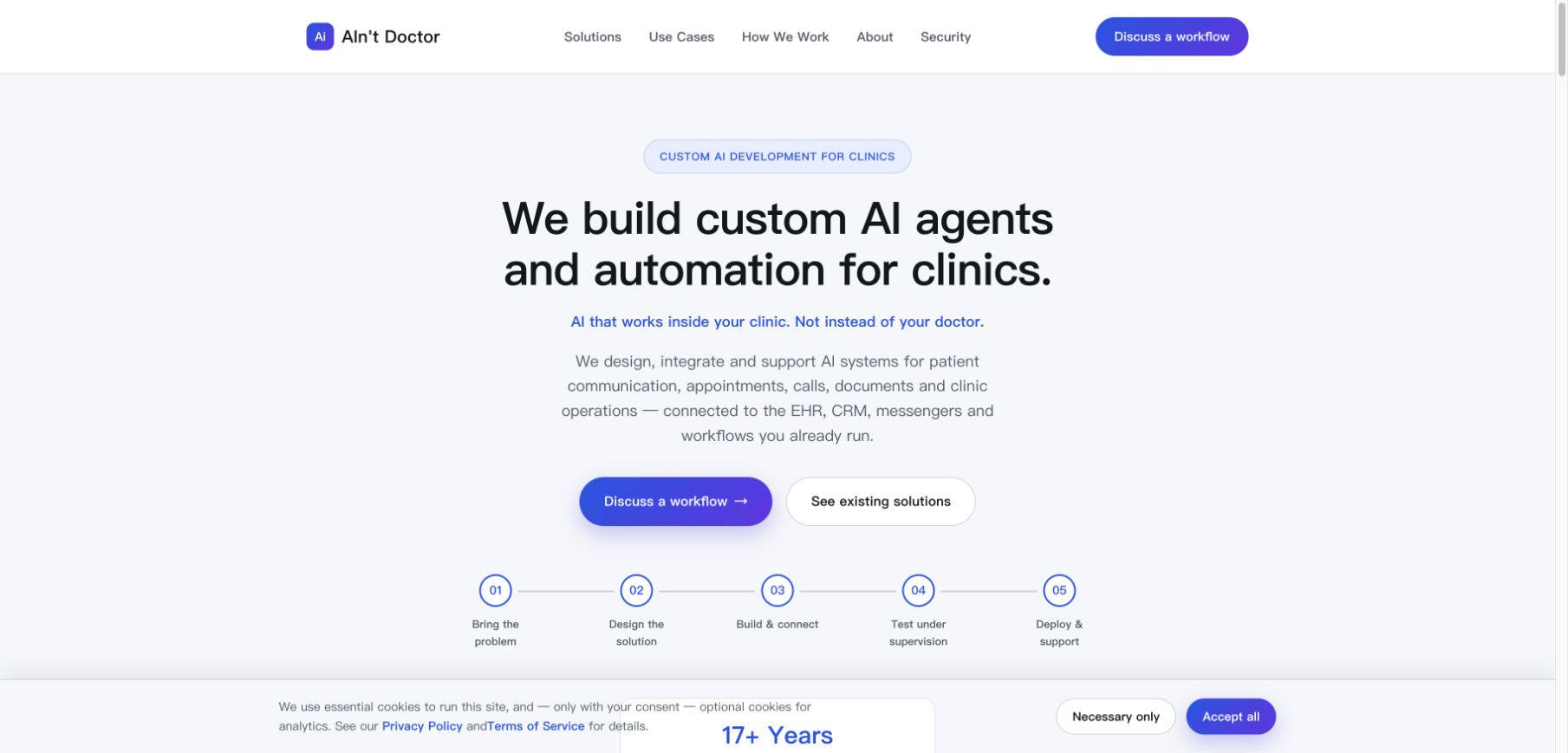 aintdoctor.com landing_page