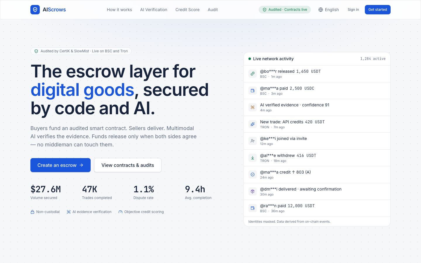AIScrows landing_page