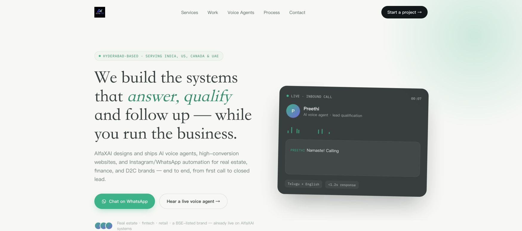 AlfaXAI landing_page