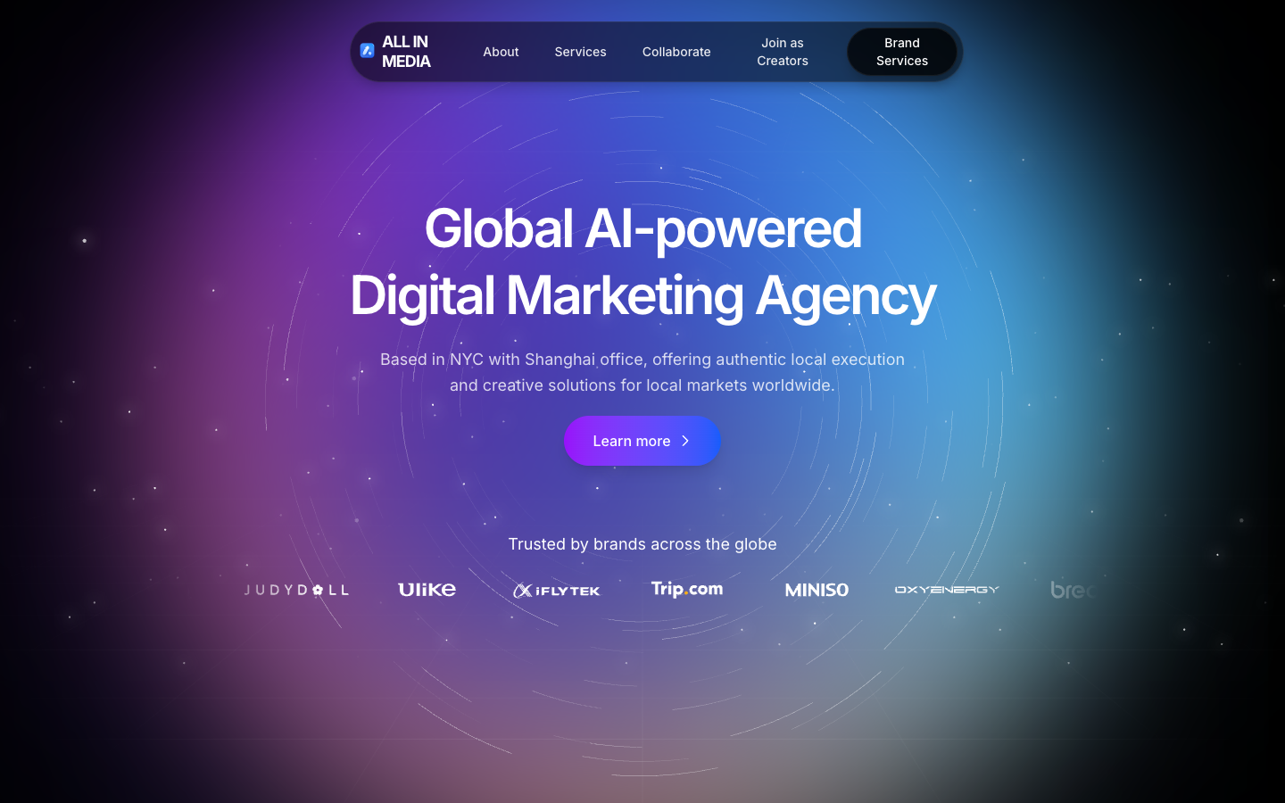 ALL IN MEDIA landing_page