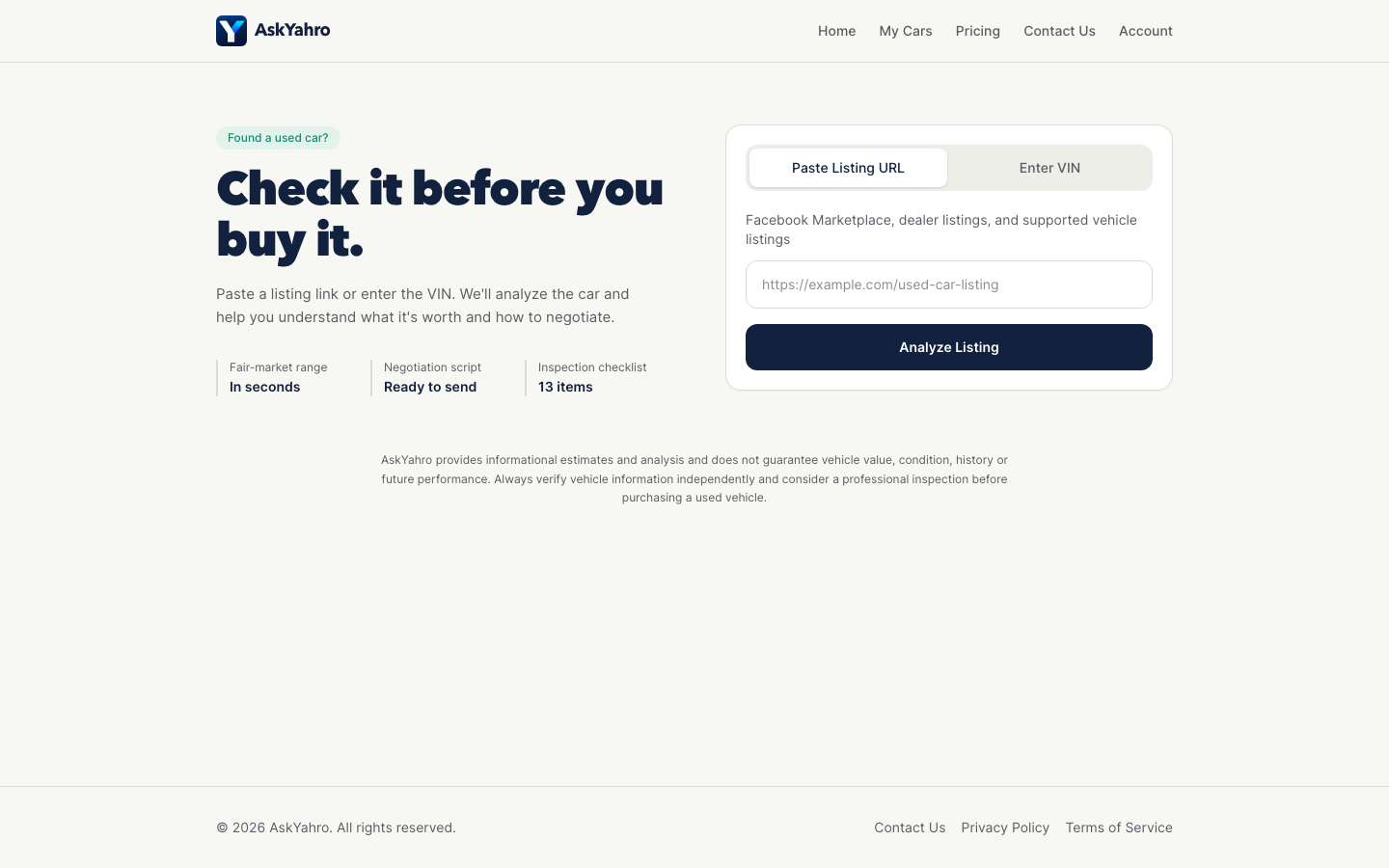 AskYahro landing_page