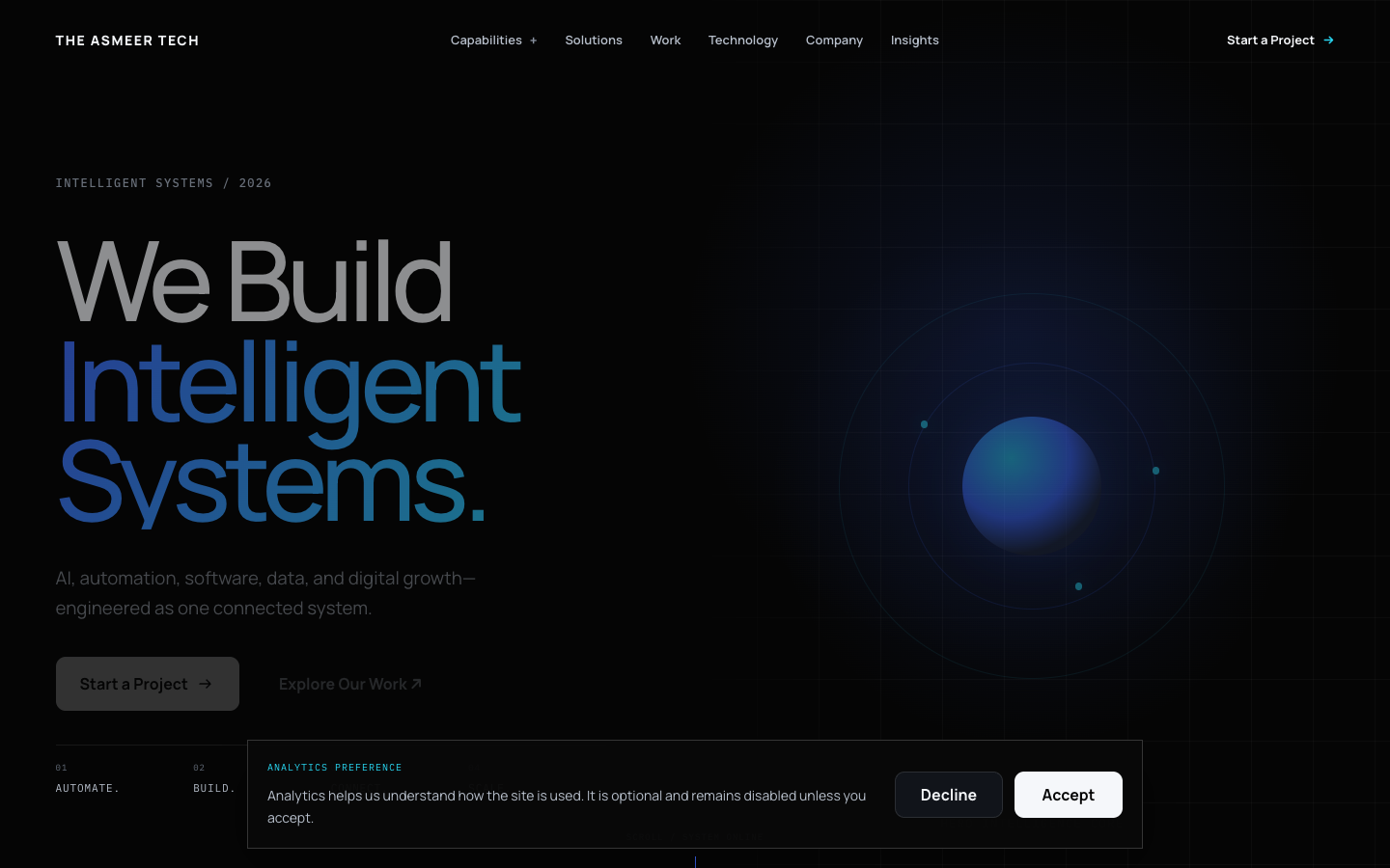 The Asmeer Tech landing_page