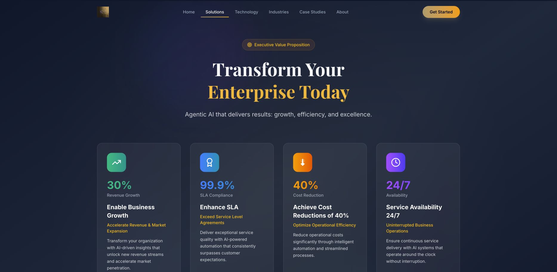AVIX AI 首页截图