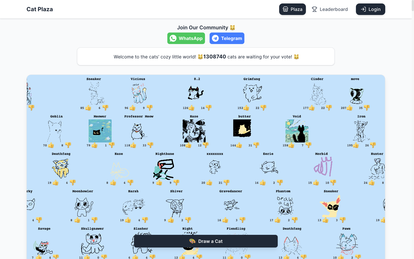 Bad Cat AI landing_page