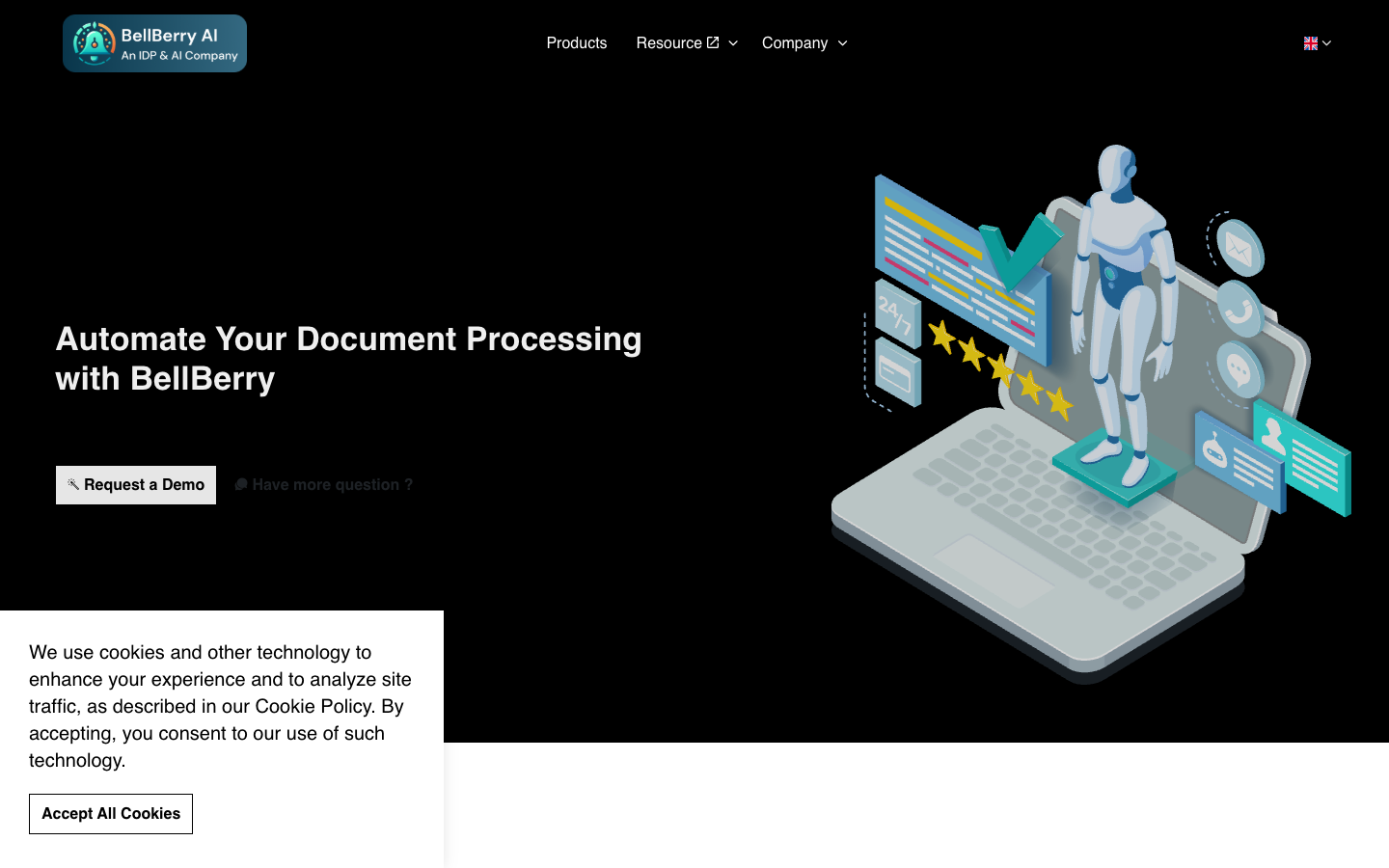 Bellberry homepage screenshot