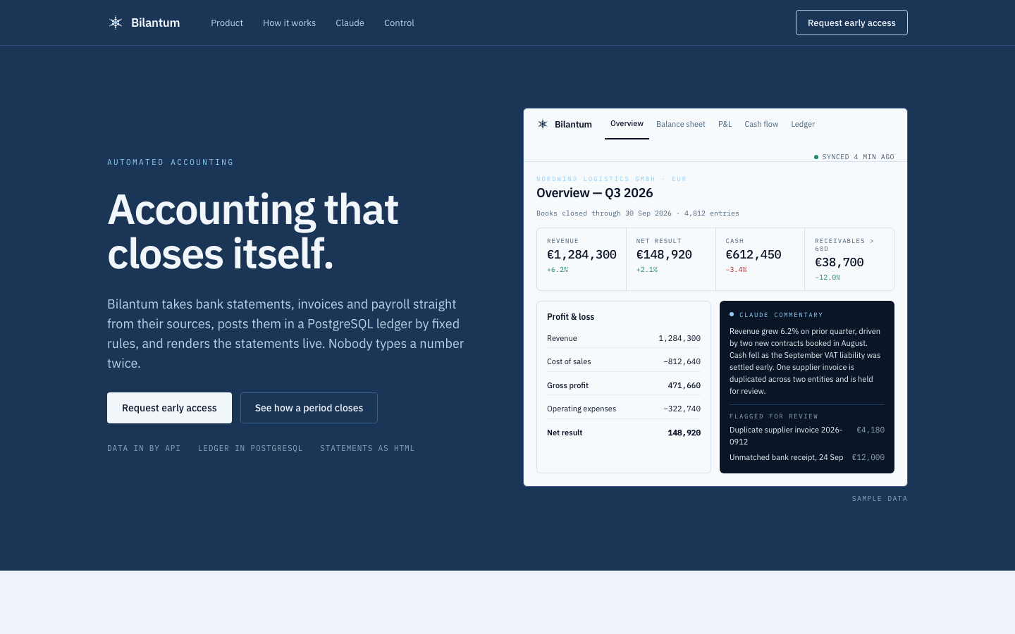 Bilantum landing_page