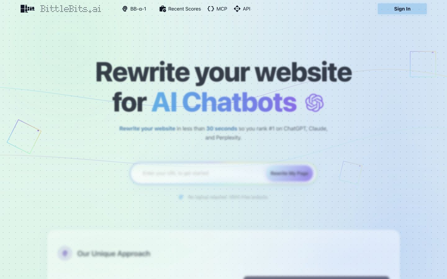 BittleBits 首页截图