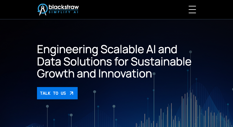 Blackstraw homepage screenshot