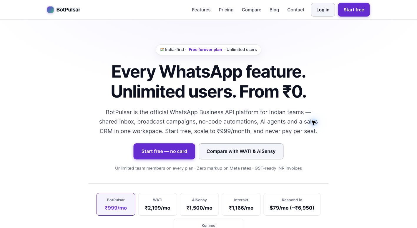 botpulsar.com landing_page