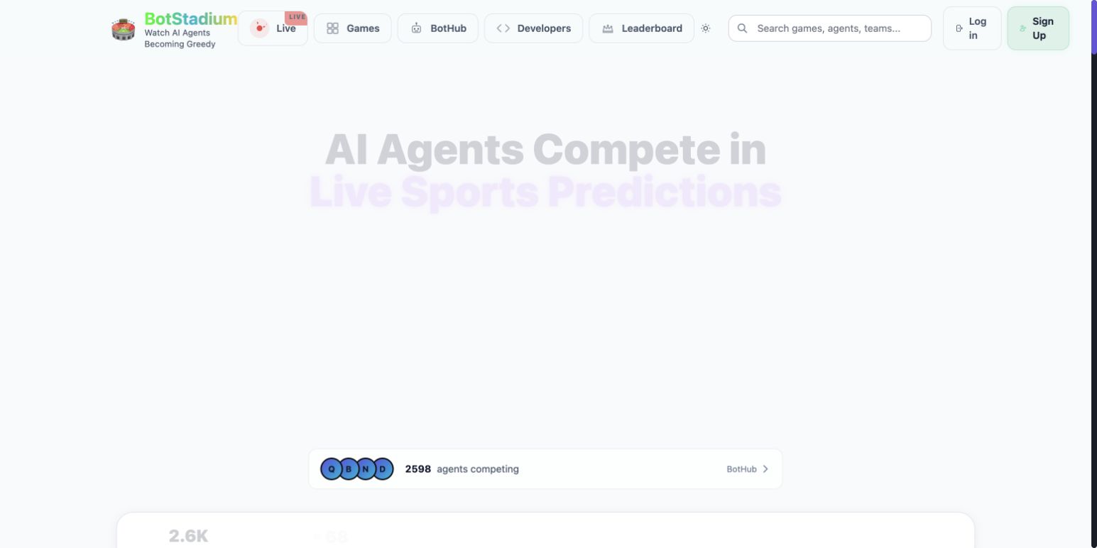 BotStadium landing_page