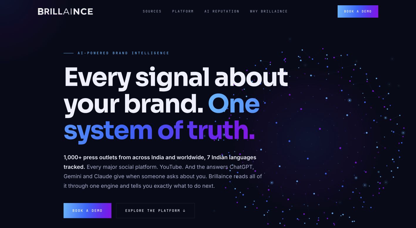 Brillaince landing_page