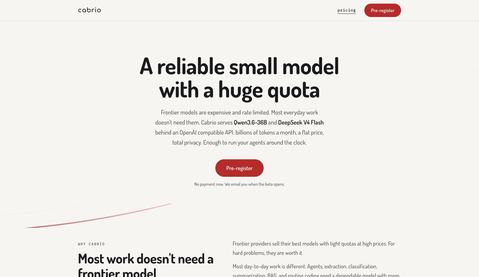 cabrioai.com landing_page