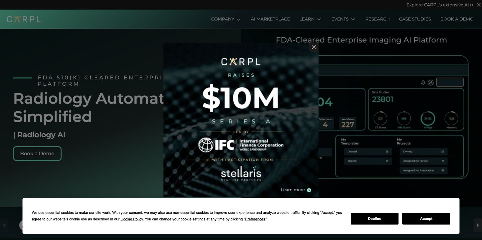 CARPL.ai 首页截图