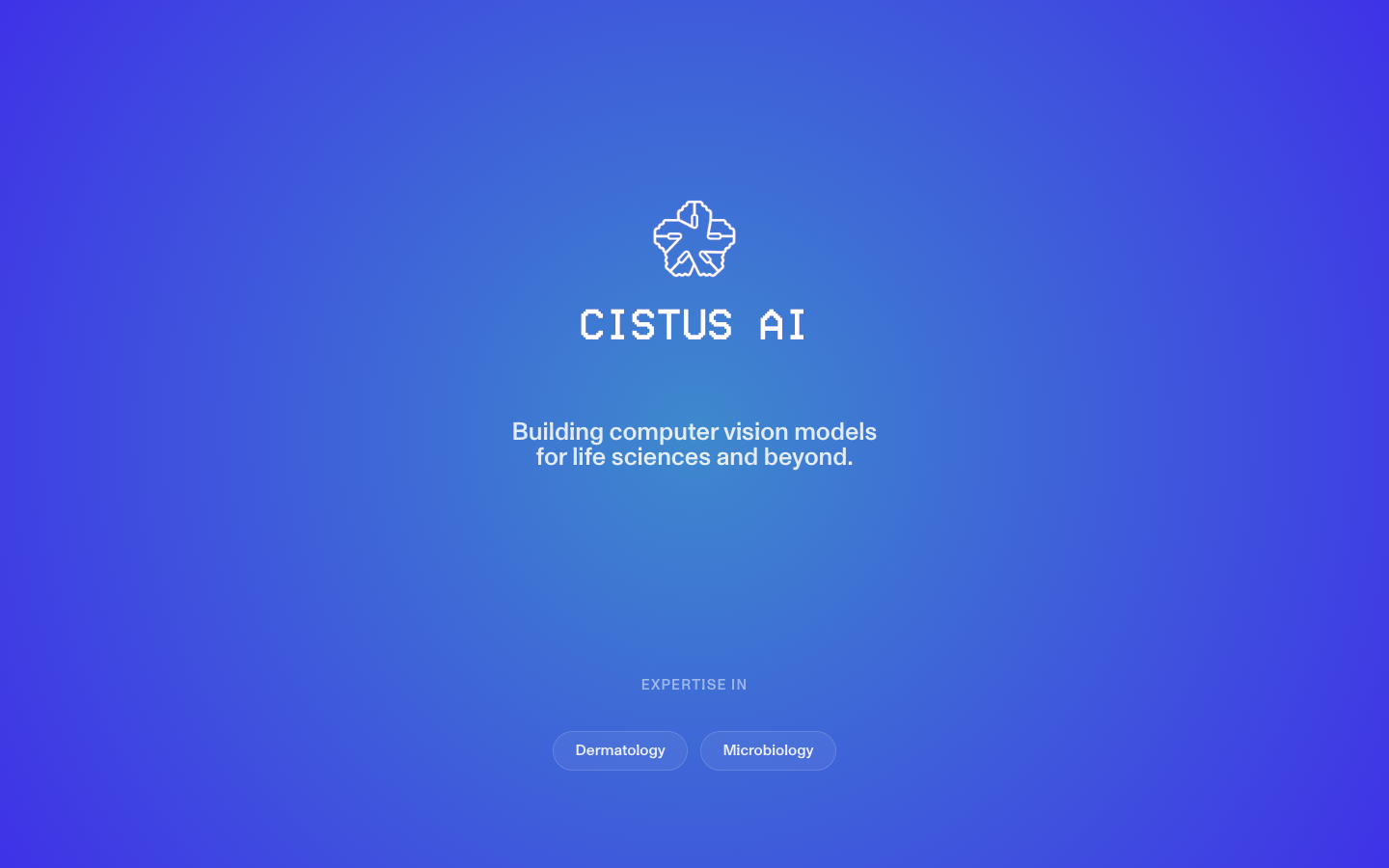 CISTUS AI 首页截图