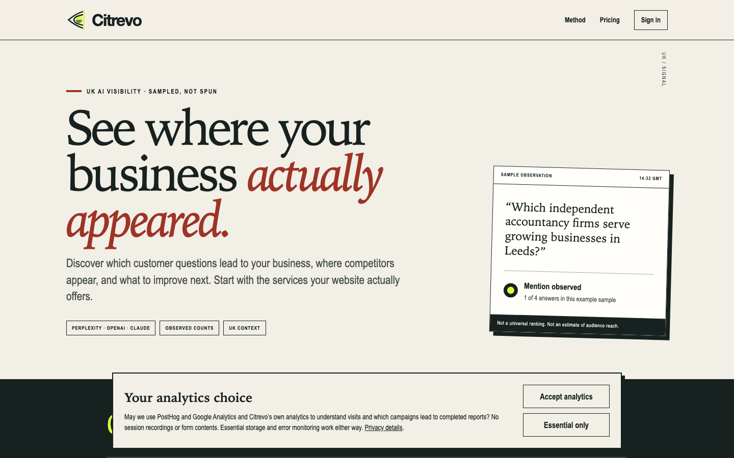 Citrevo landing_page