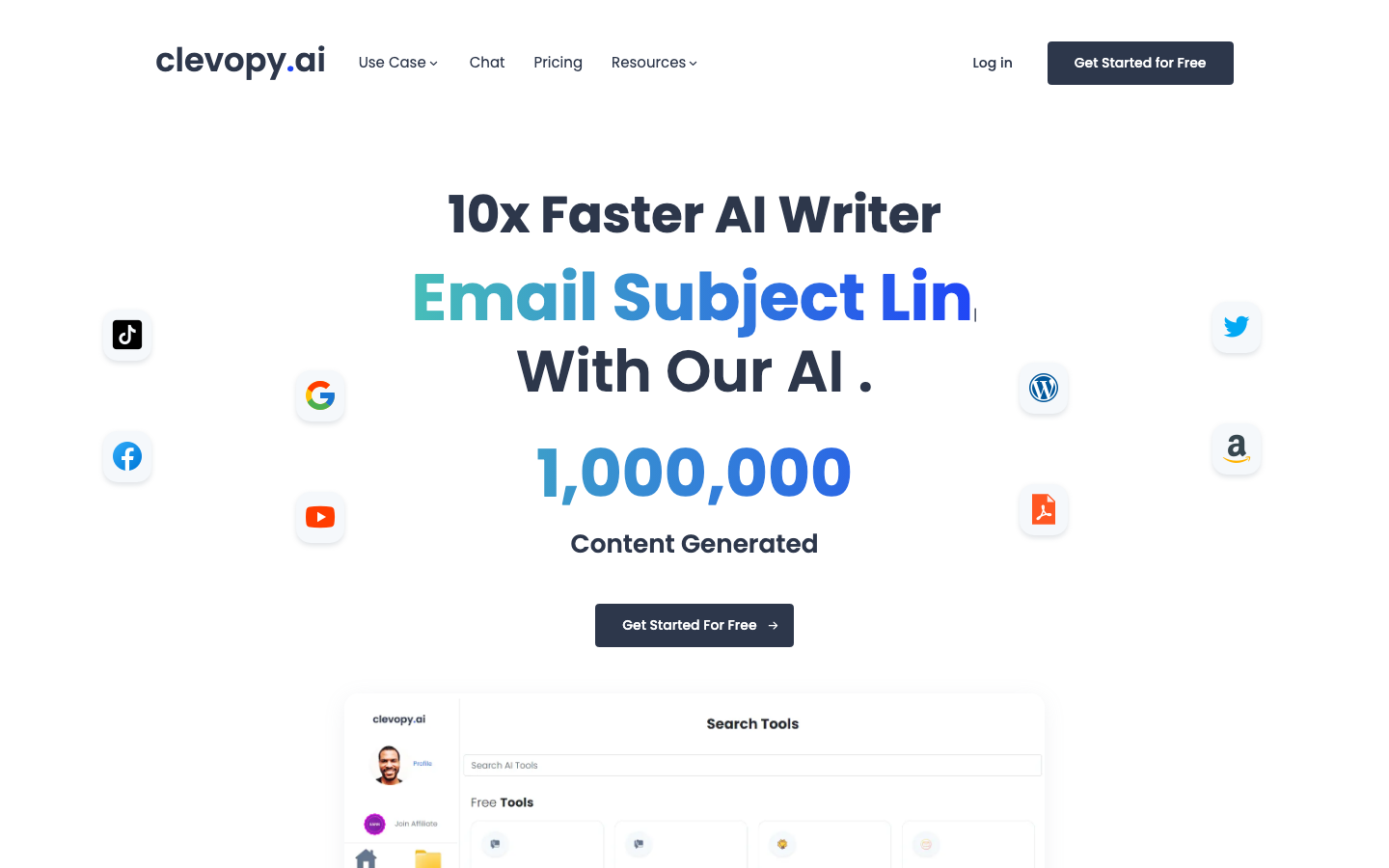 ClevopyAI landing_page