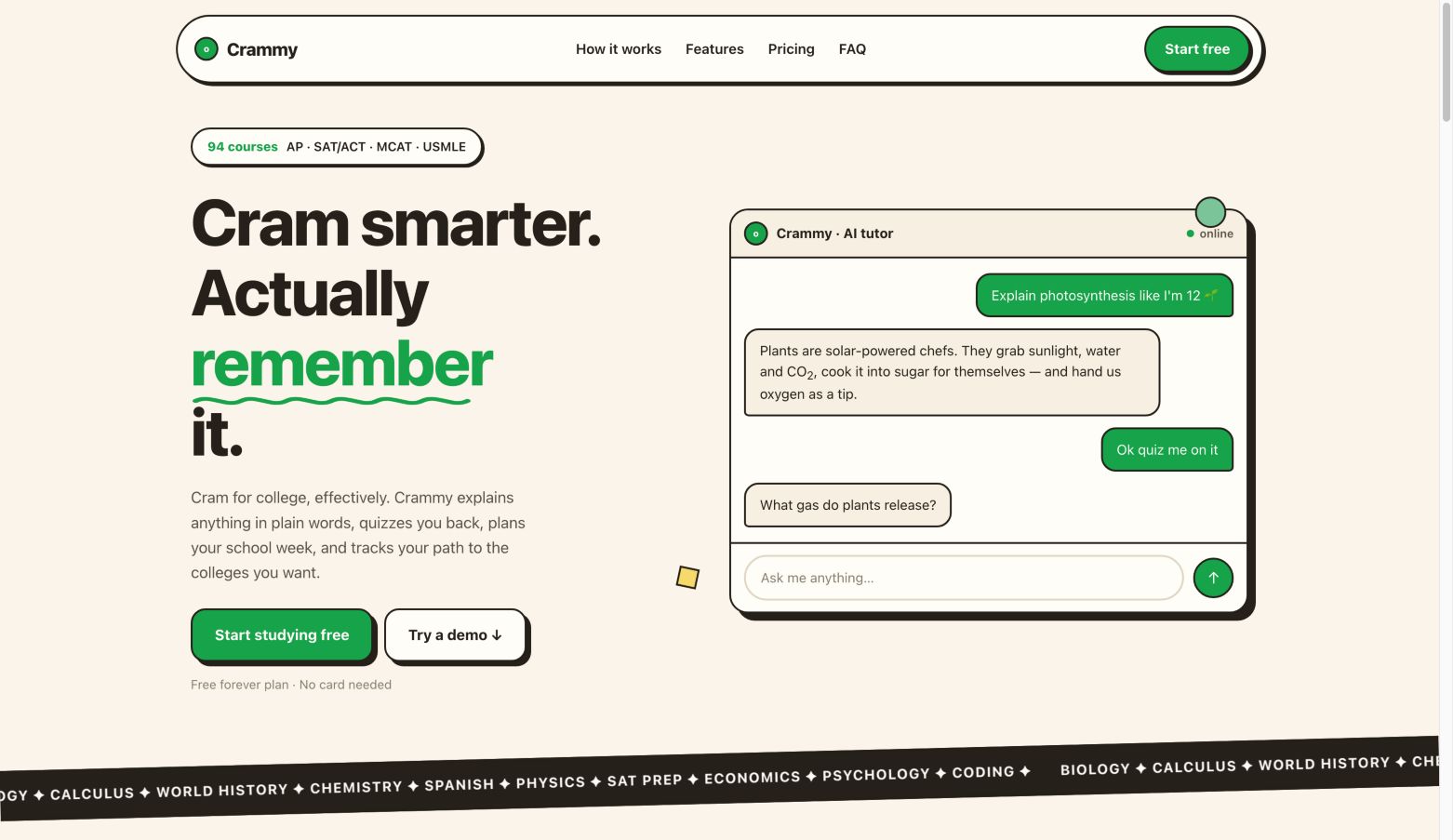 crammyprep.com landing_page
