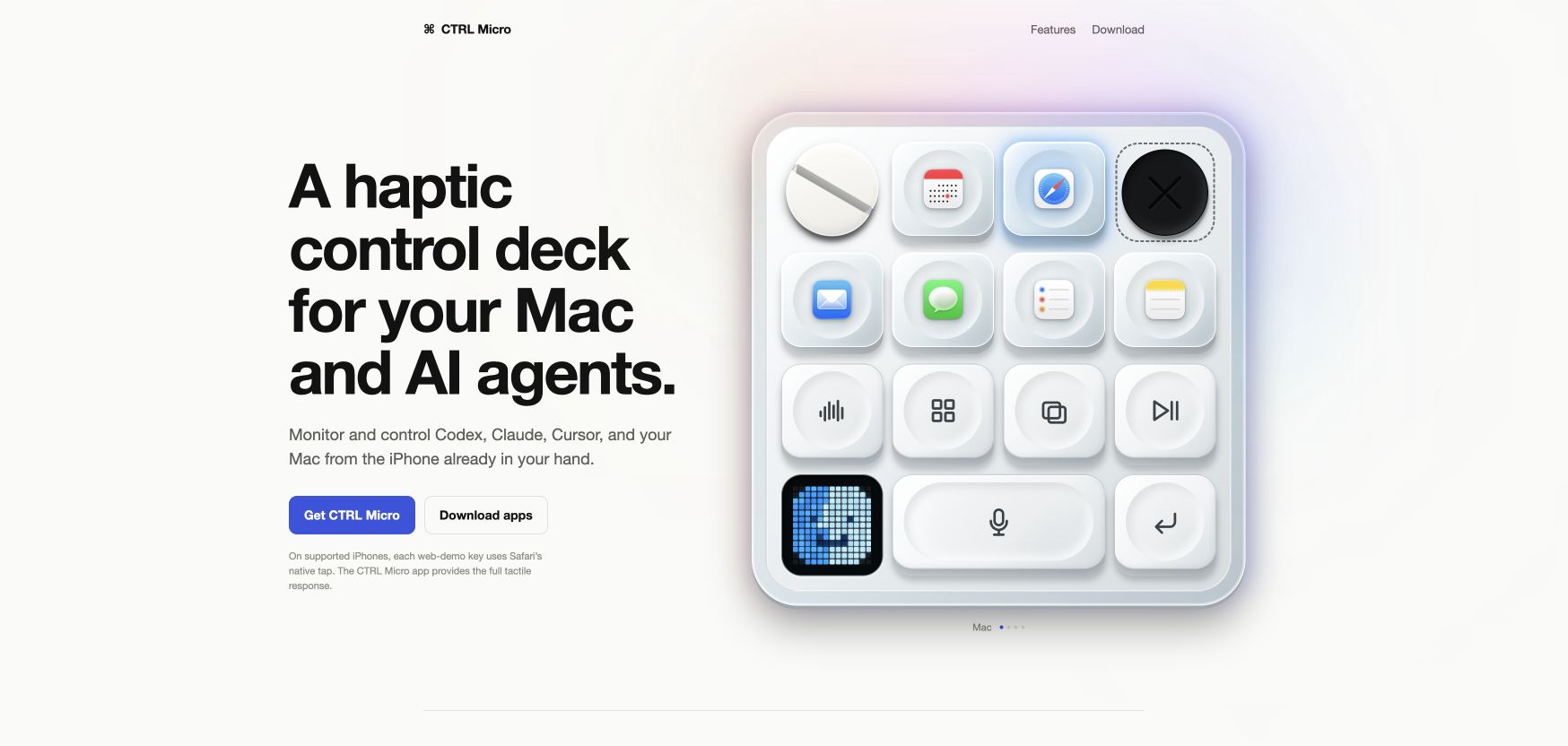 CTRL Micro landing_page