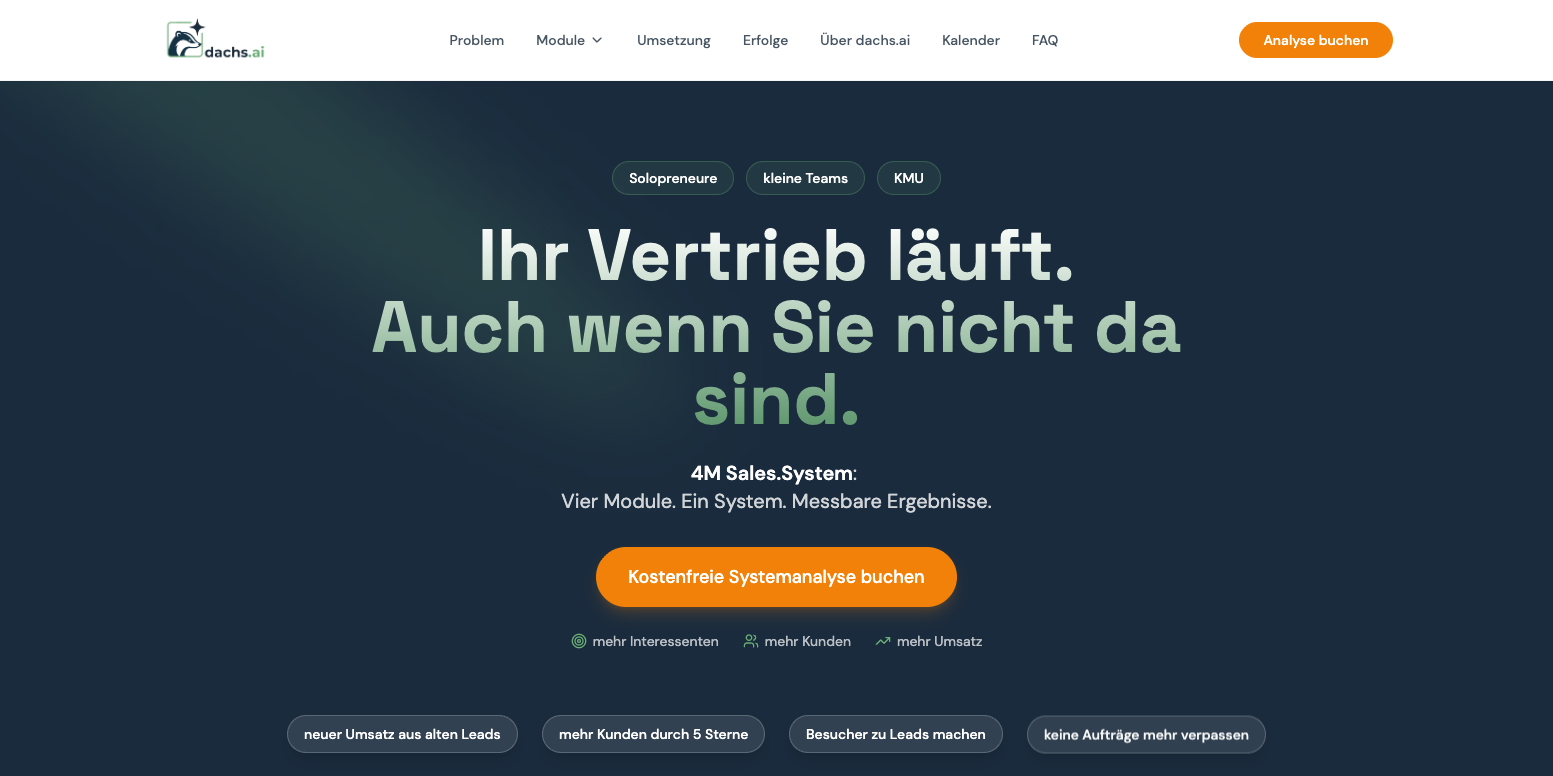 dachs.ai 首页截图