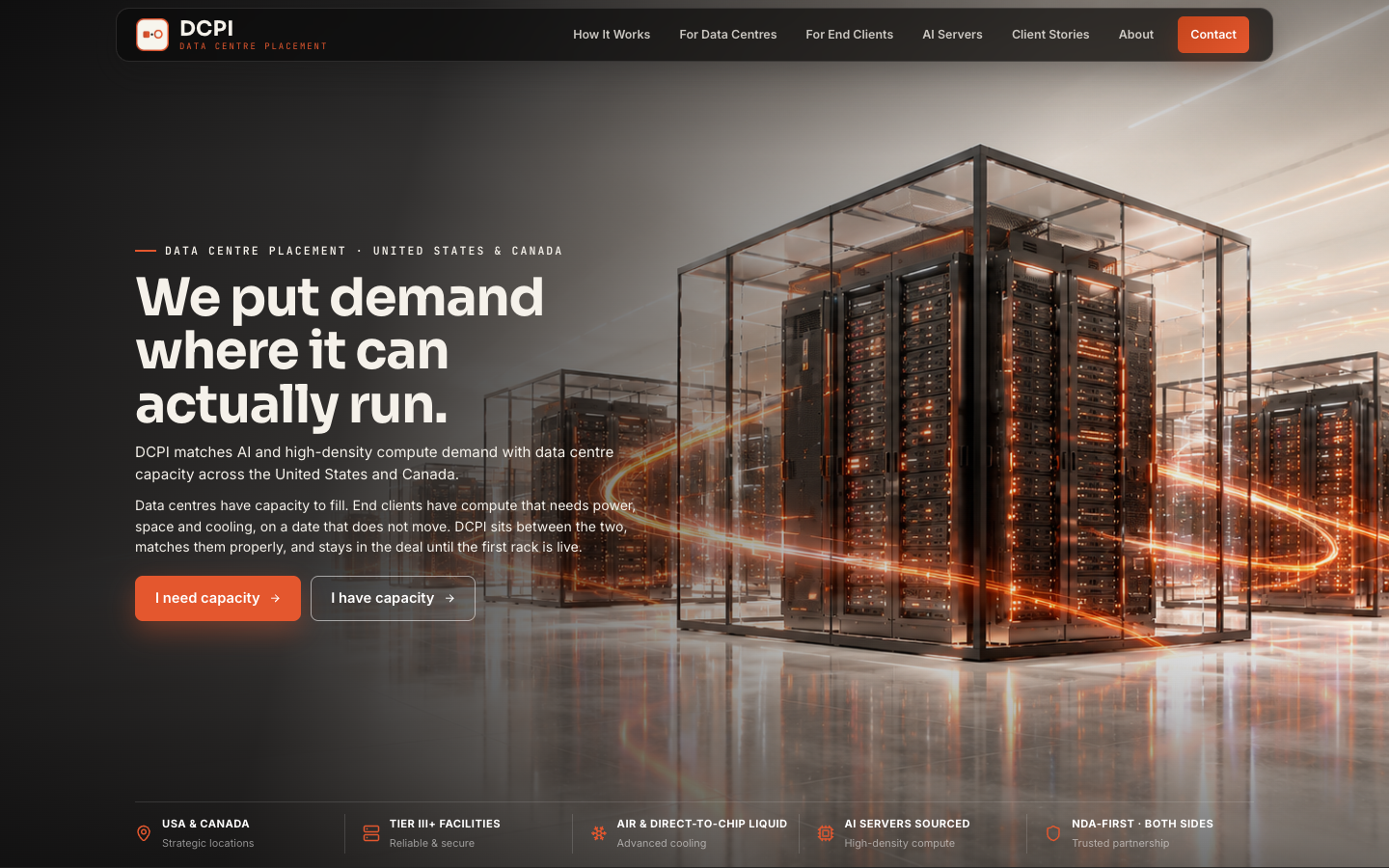 DCPI landing_page