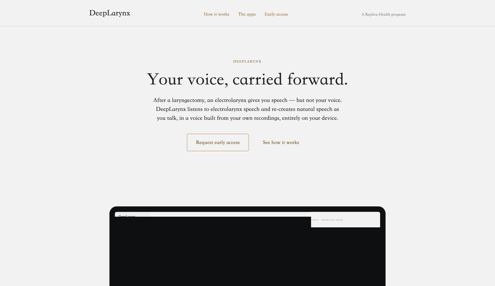 deeplarynx.com landing_page