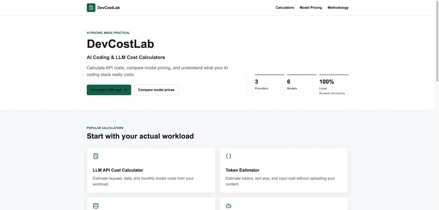 devcostlab.com landing_page