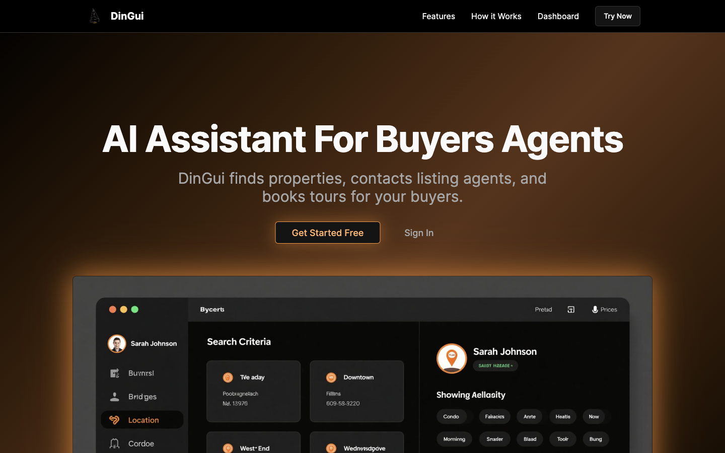 DinGui landing_page