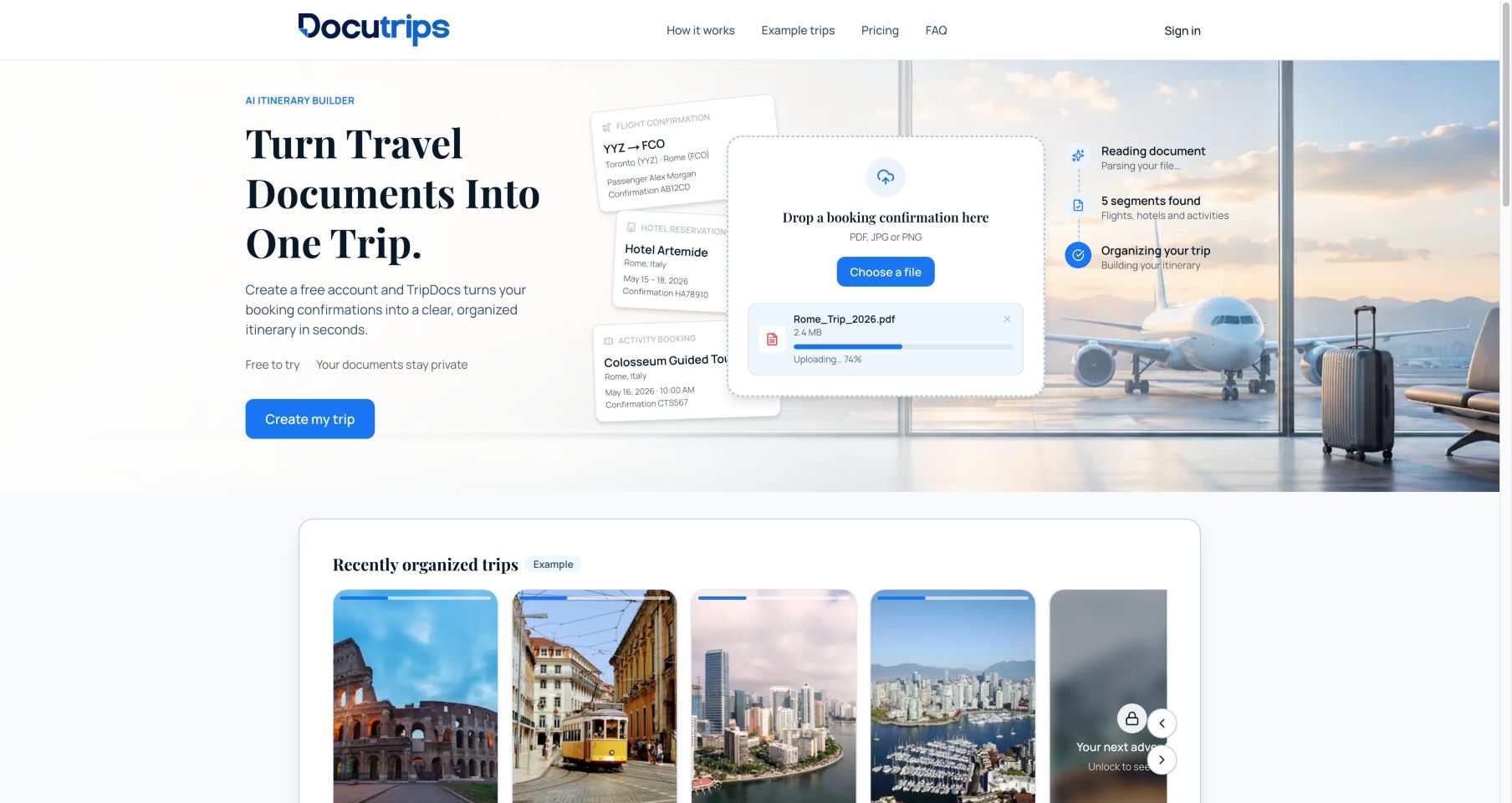 docutrips.com landing_page