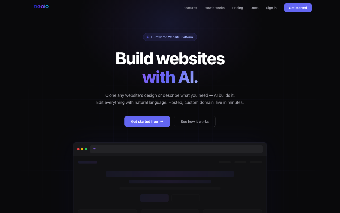 Doolo landing_page