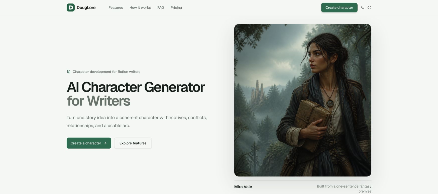 DougLore landing_page