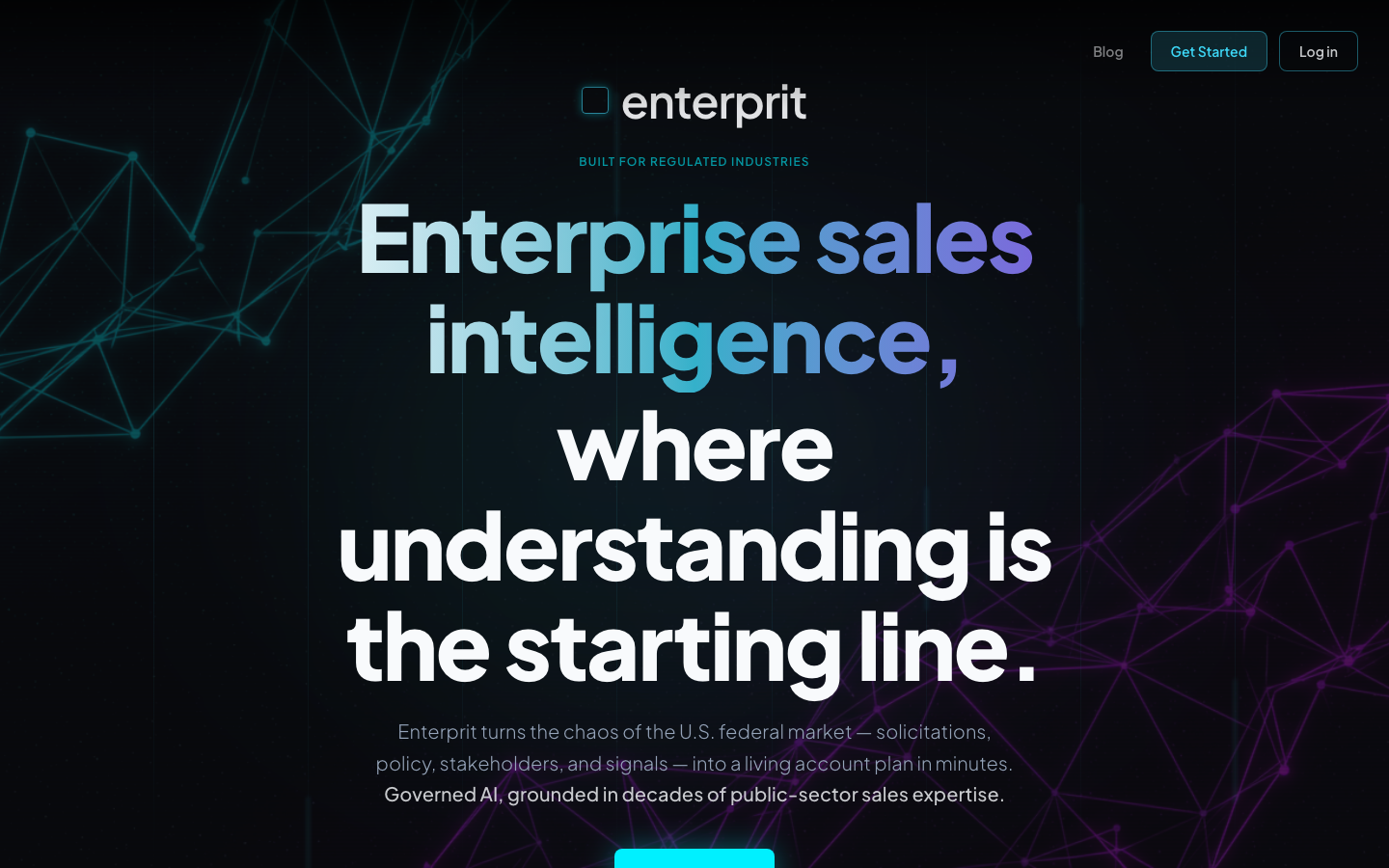 Enterprit homepage screenshot