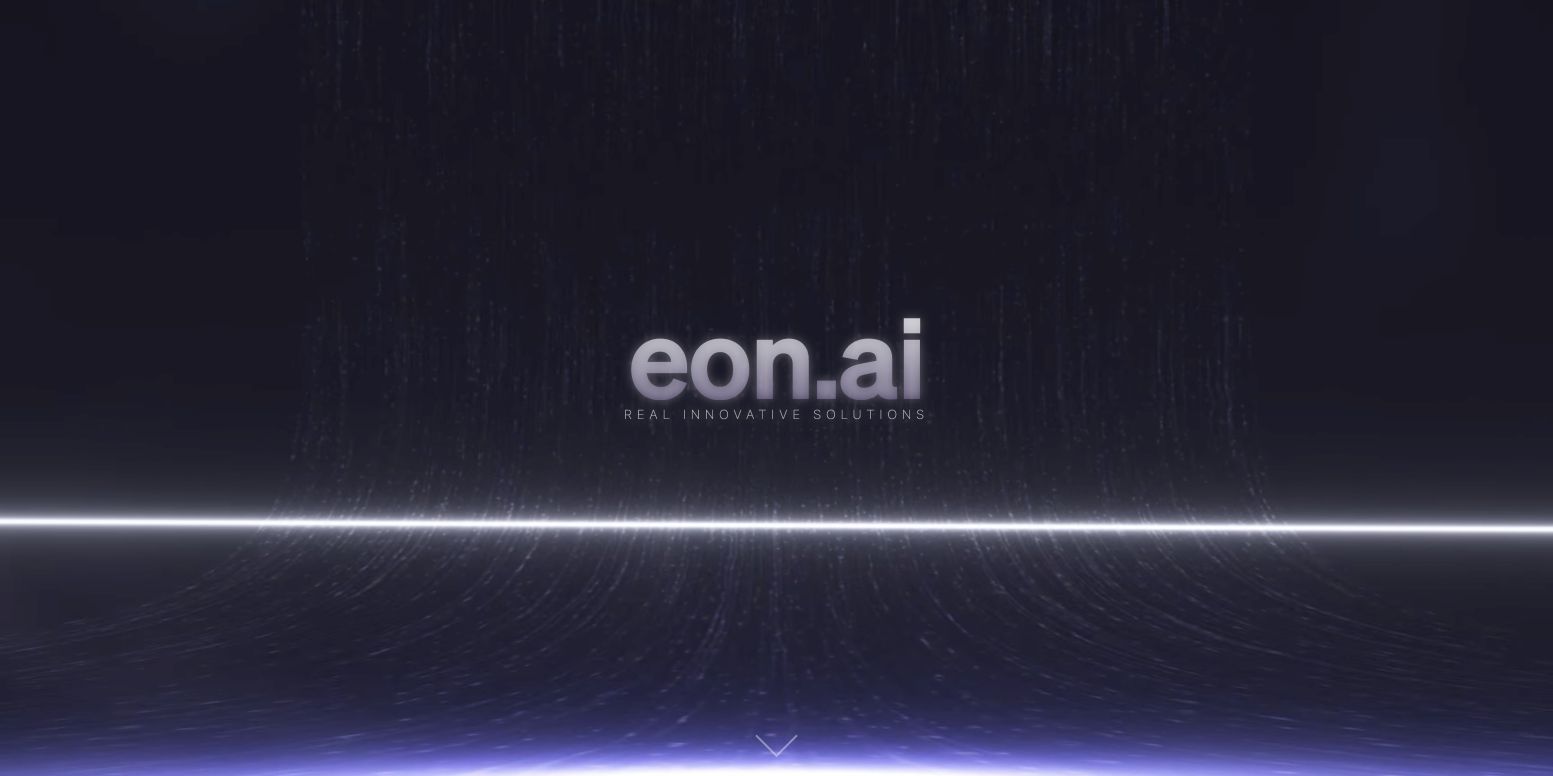 EON.AI homepage screenshot