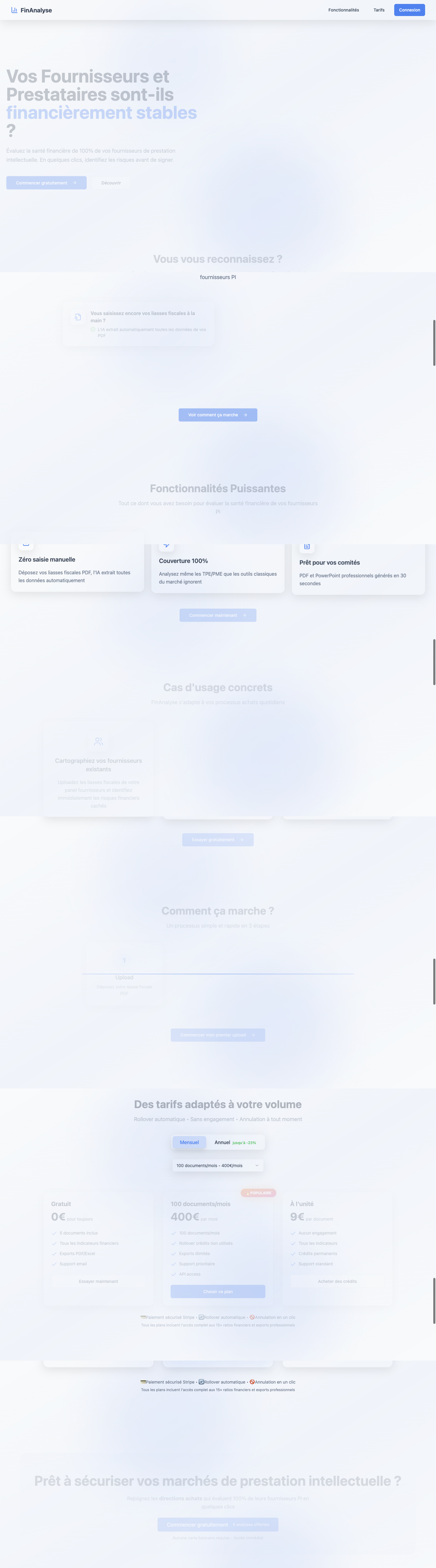 FinAnalyse landing_page