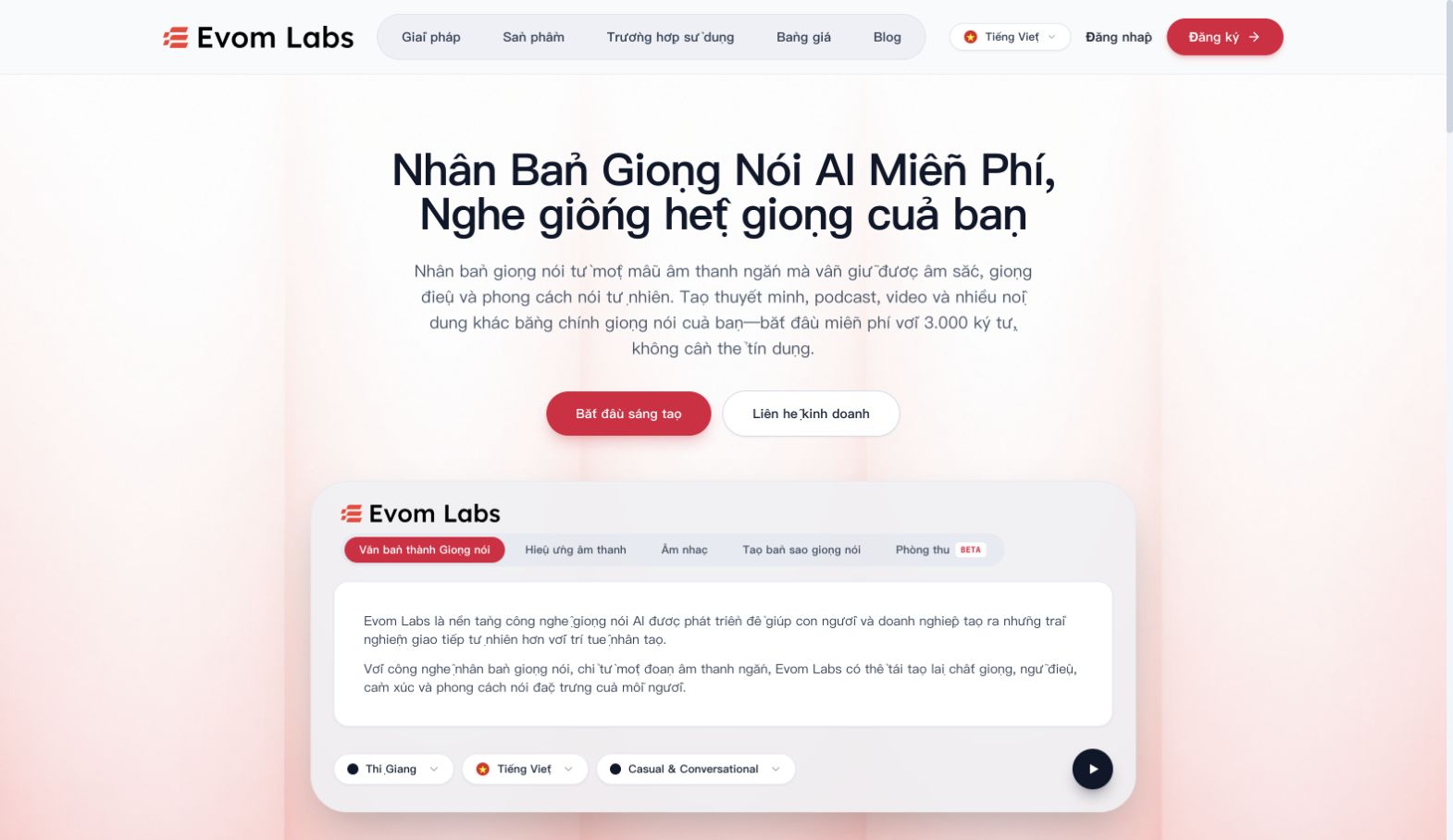 evomlabs.com landing_page