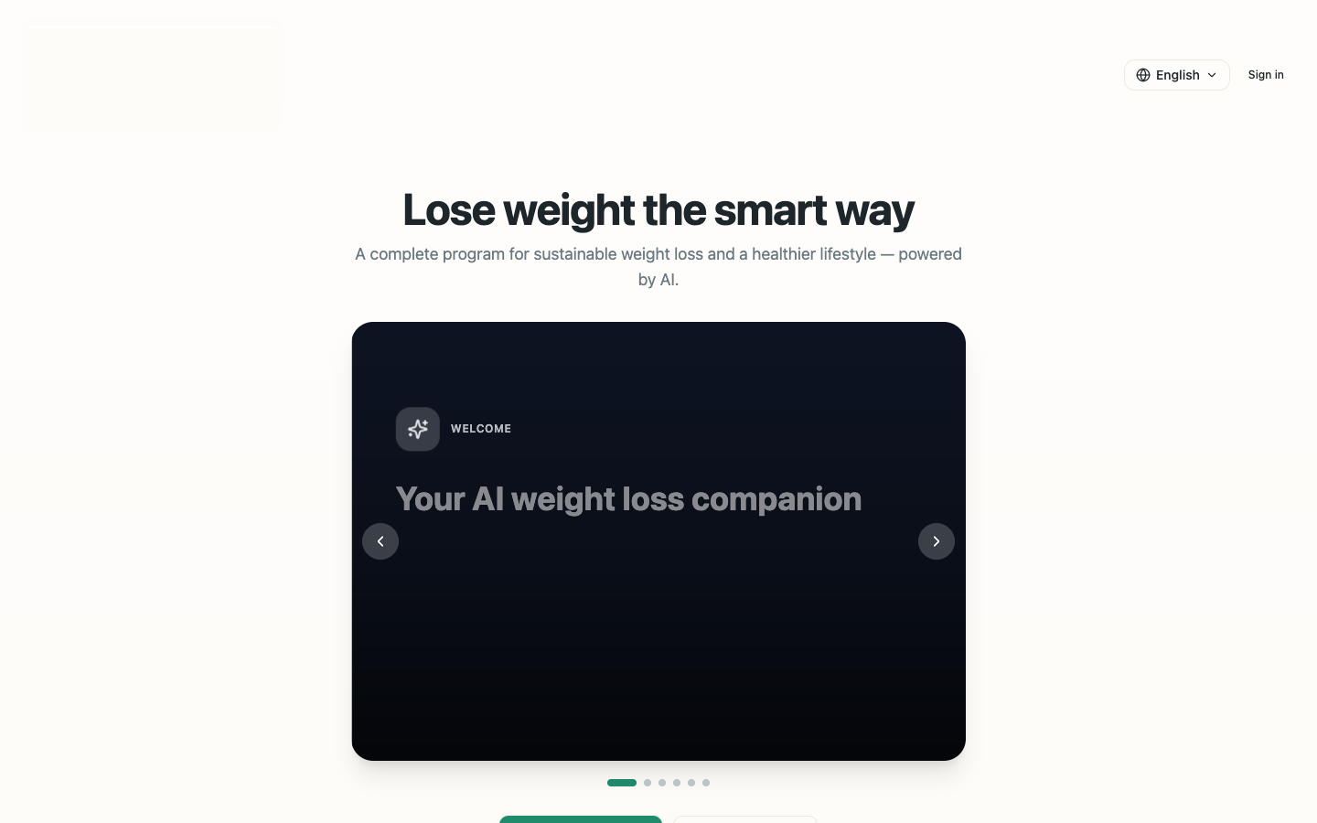 SlimFastAI homepage screenshot