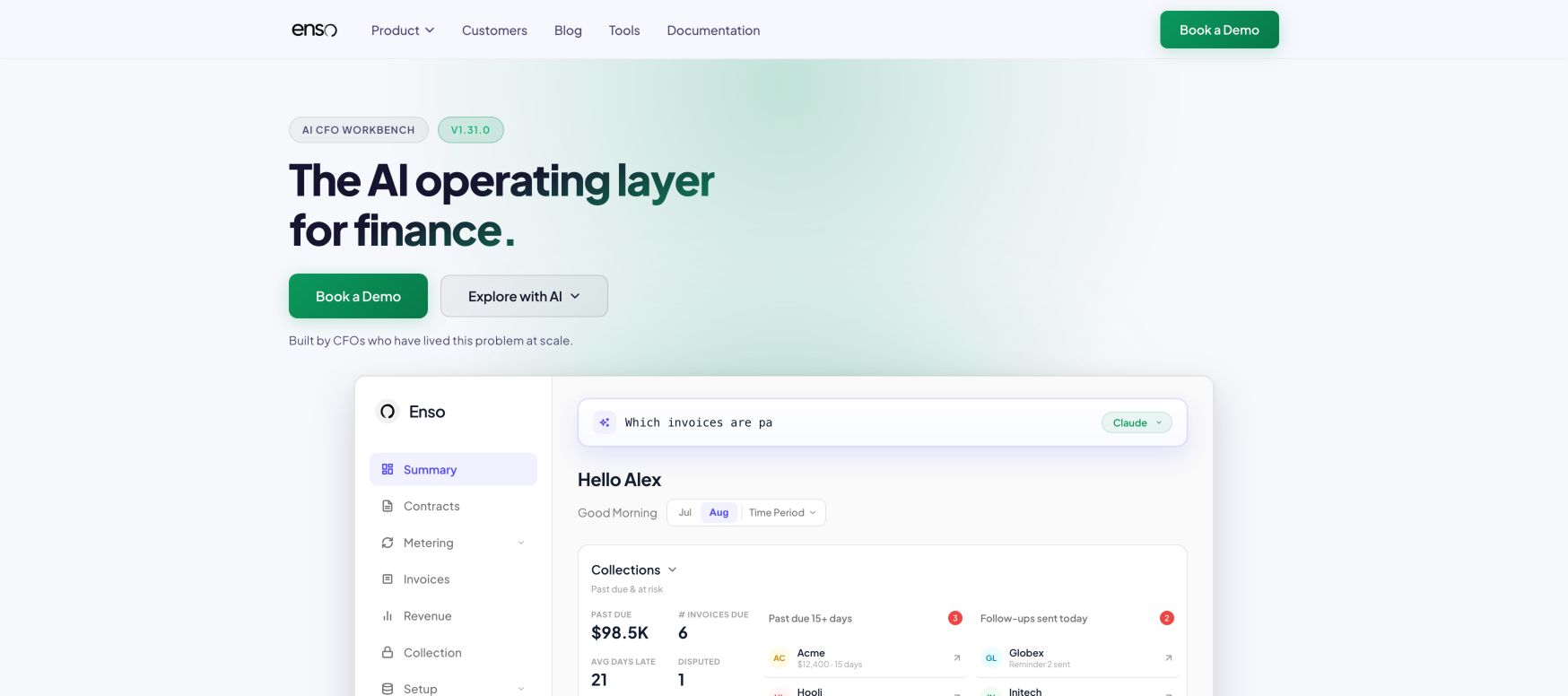 Enso AI landing_page