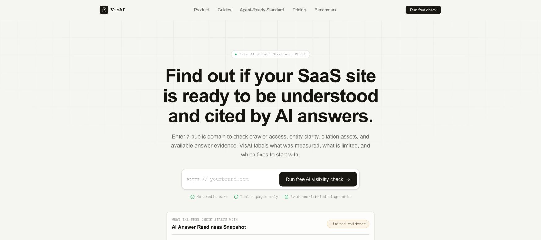 VisAI landing_page
