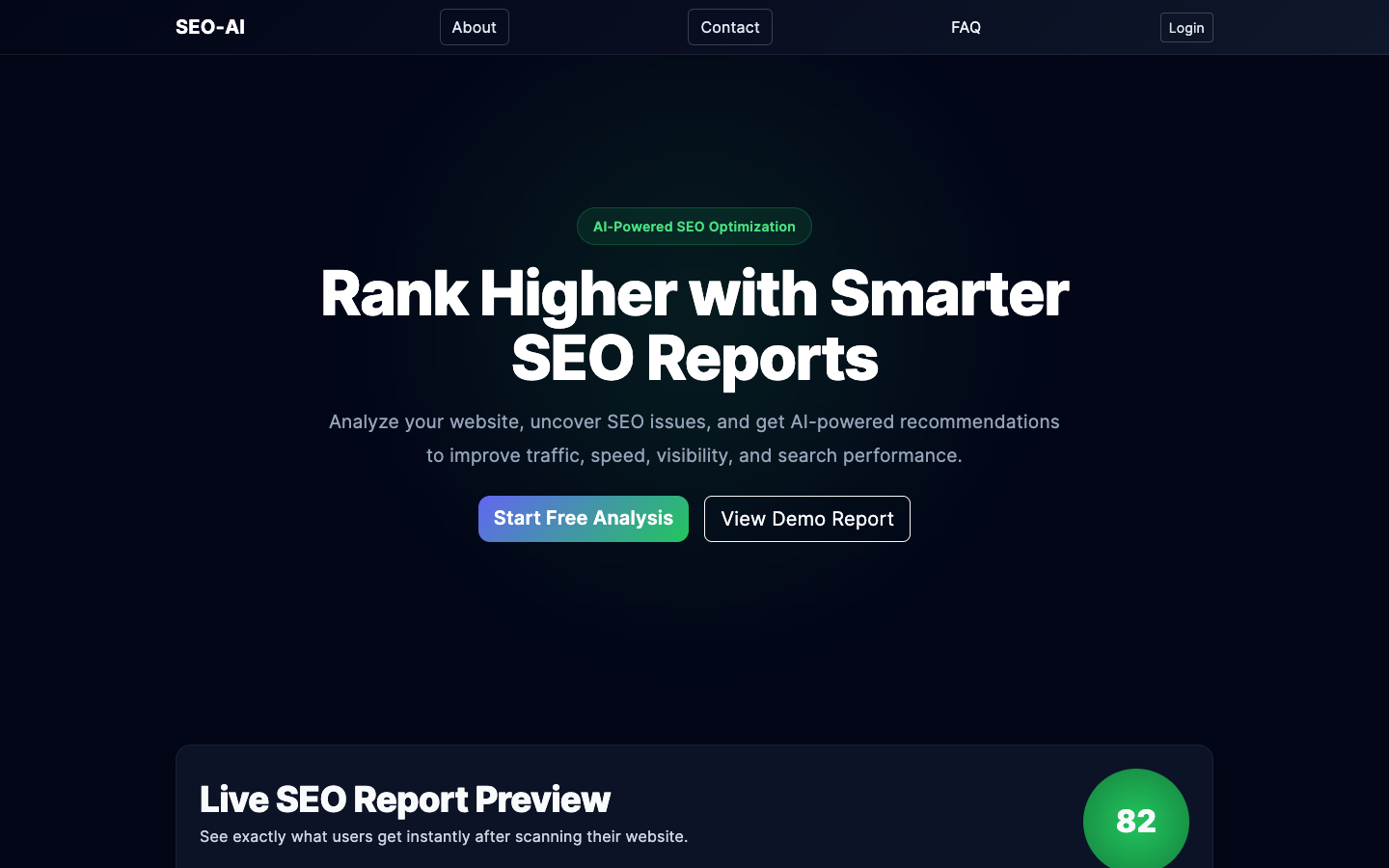 SeoAi landing_page