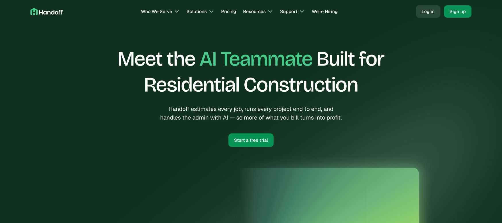 Handoff landing_page