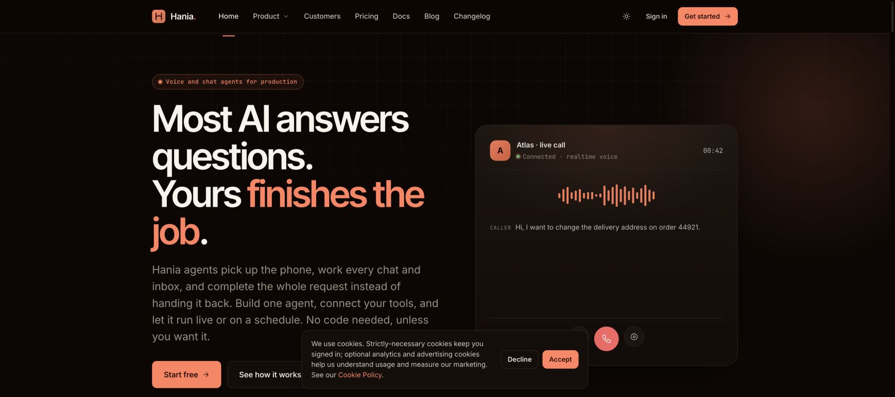 Hania landing_page