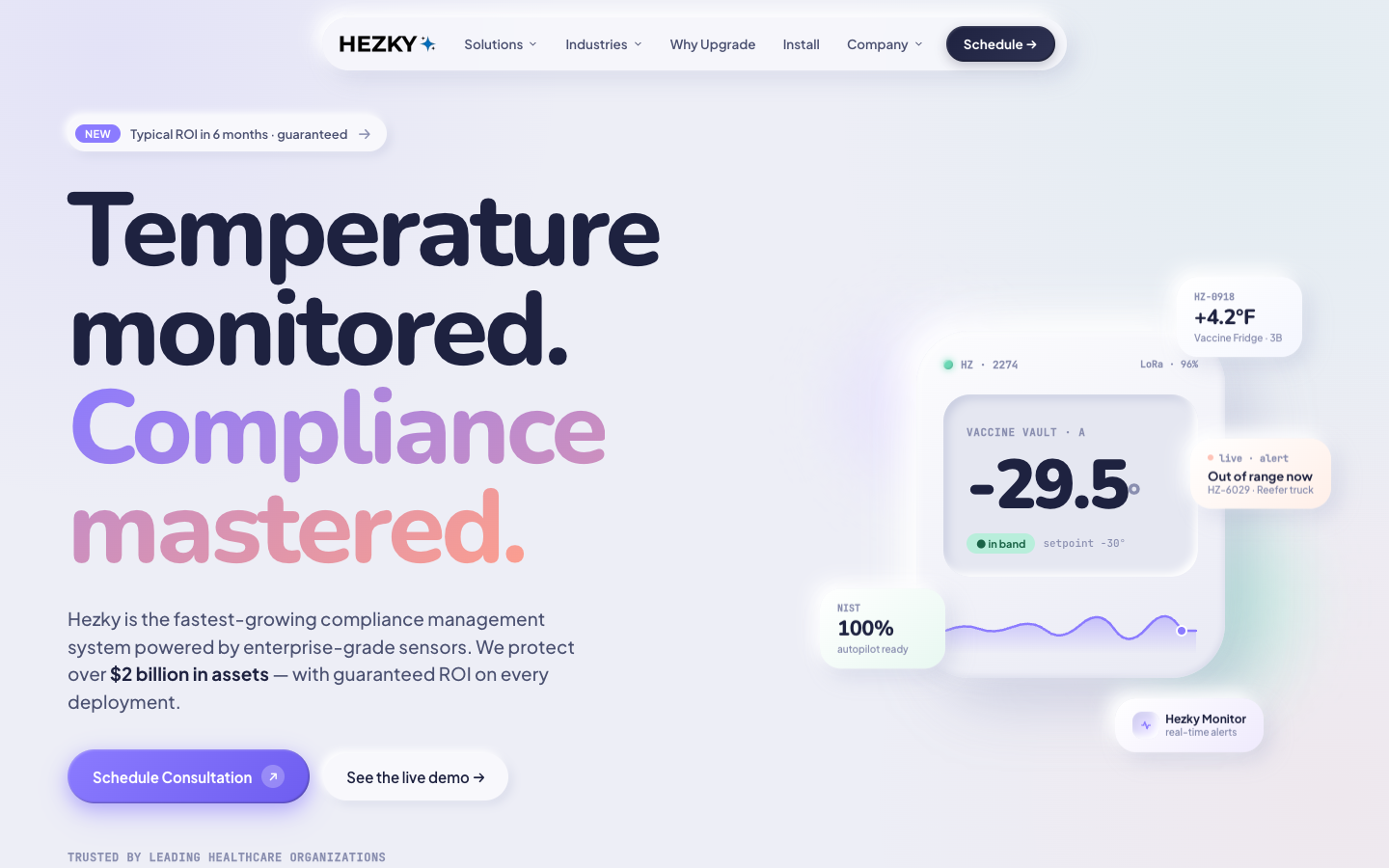 HEZKY landing_page