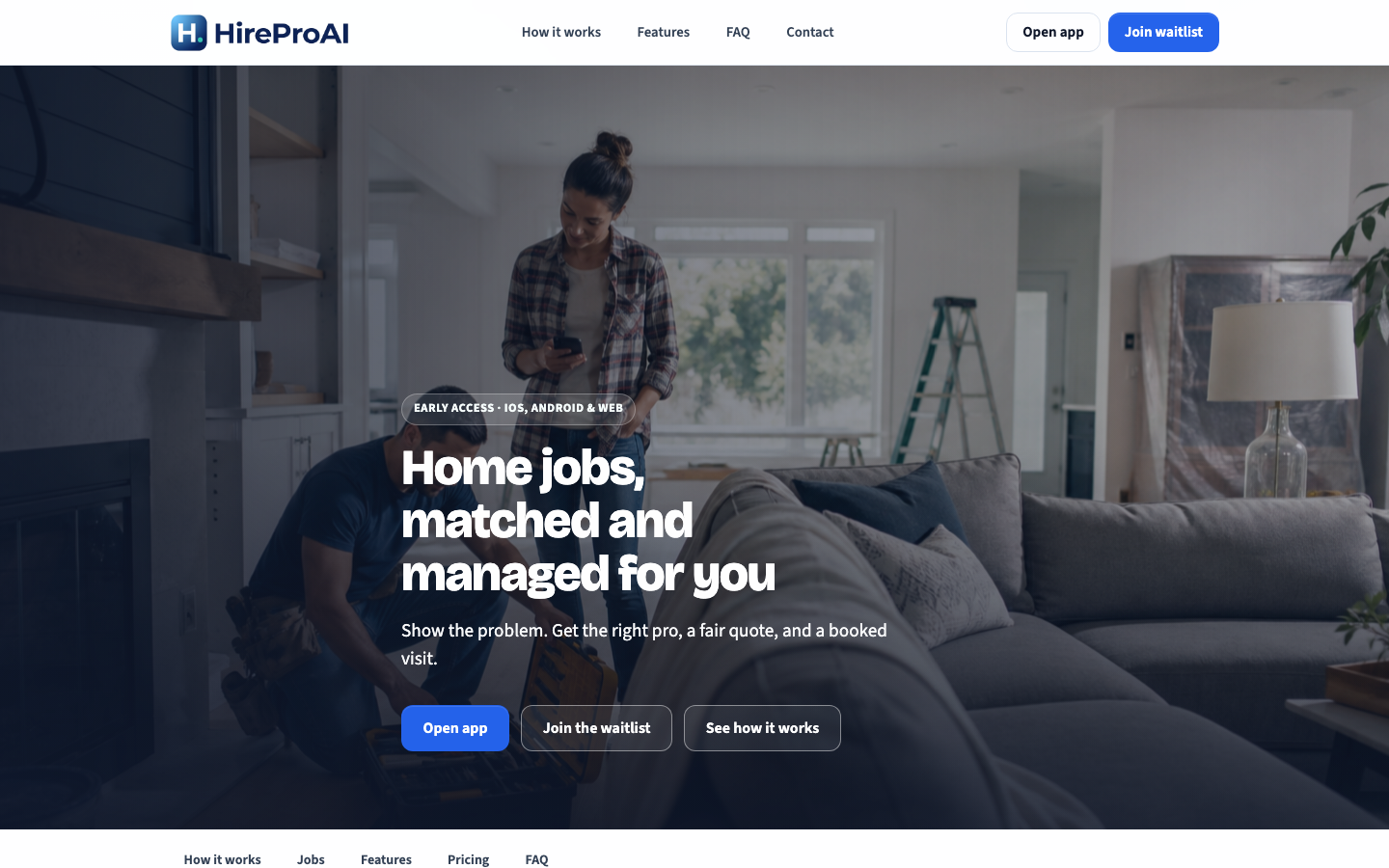 HireProAI landing_page