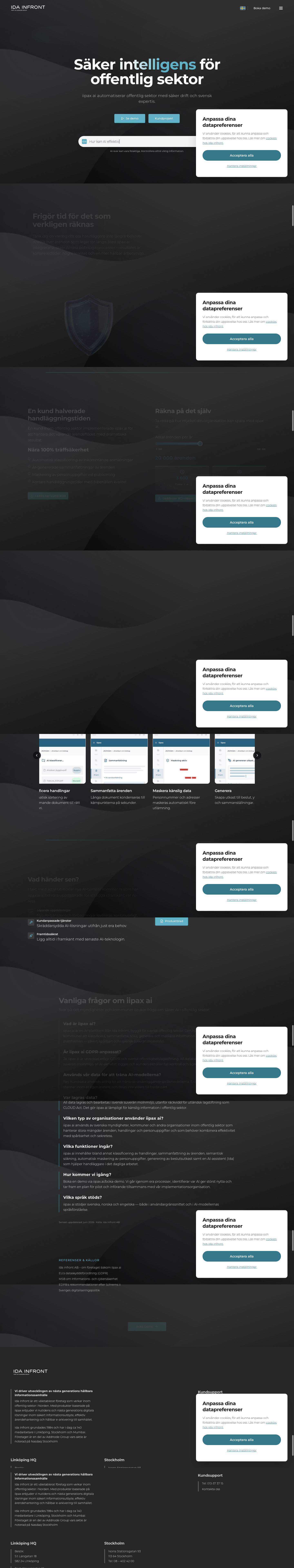 iipax ai homepage screenshot